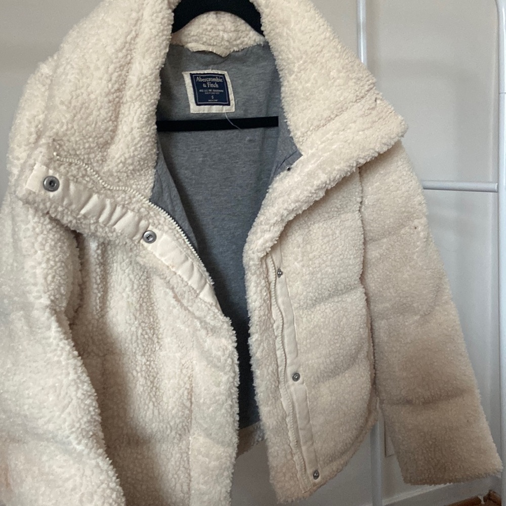 Abercrombie & Fitch Sherpa Coat